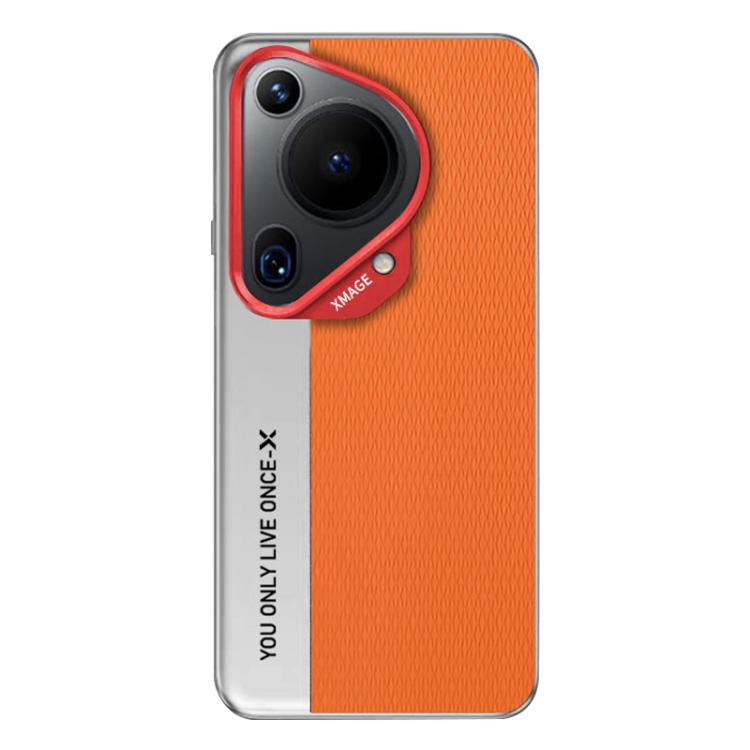 For Huawei Pura 70 Ultra Camera Design Diamond Texture Leather PC Phone Case