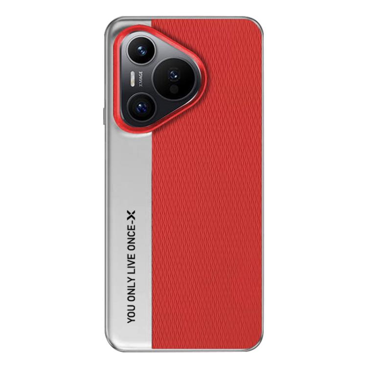 For Huawei Pura 70 Camera Design Diamond Texture Leather PC Phone Case