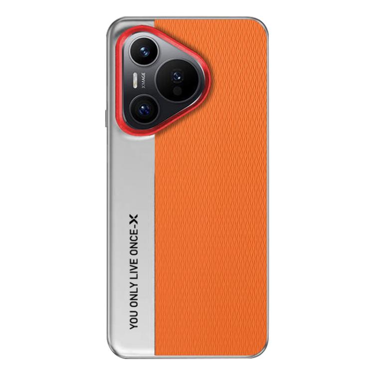 For Huawei Pura 70 Camera Design Diamond Texture Leather PC Phone Case