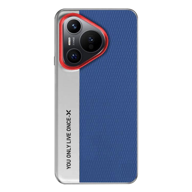 For Huawei Pura 70 Camera Design Diamond Texture Leather PC Phone Case