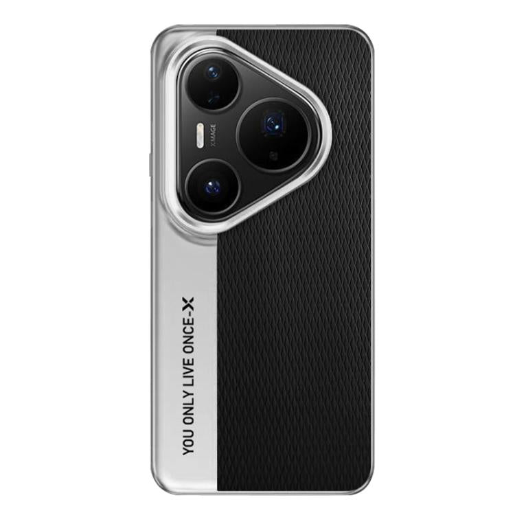 For Huawei Pura 80 Pro Camera Design Diamond Texture Leather PC Phone Case