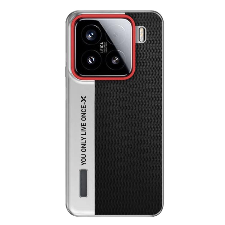 For Xiaomi 15 Camera Design Diamond Texture Leather PC Phone Case