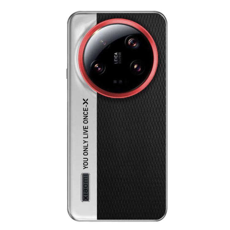 For Xiaomi 13 Ultra Camera Design Diamond Texture Leather PC Phone Case