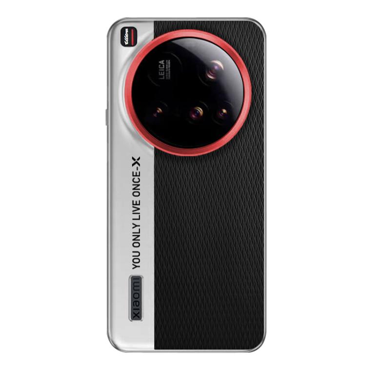 For Xiaomi 15 Ultra Camera Design Diamond Texture Leather PC Phone Case
