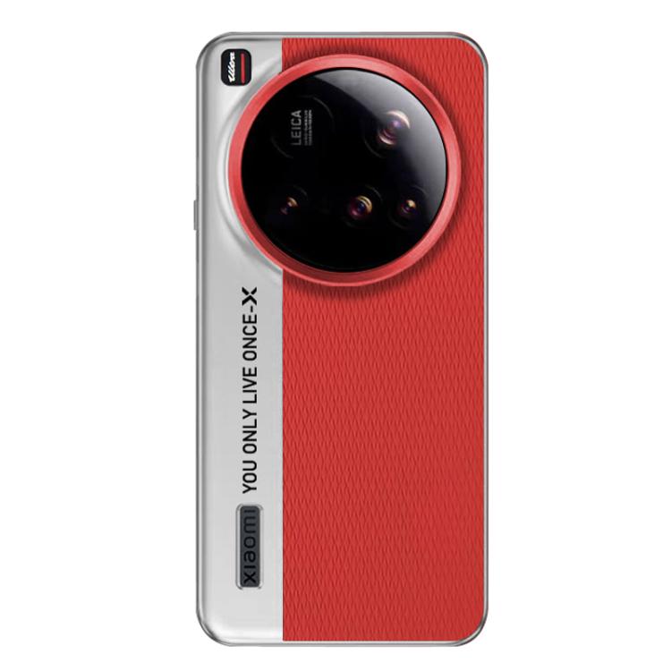 For Xiaomi 15 Ultra Camera Design Diamond Texture Leather PC Phone Case