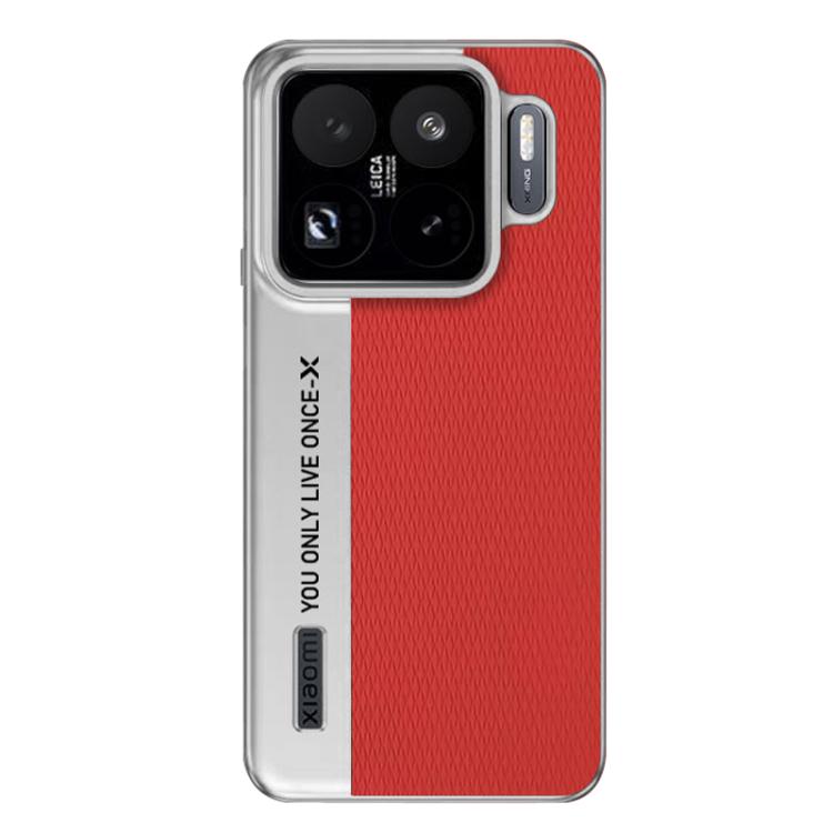 For Xiaomi 15S Pro Camera Design Diamond Texture Leather PC Phone Case