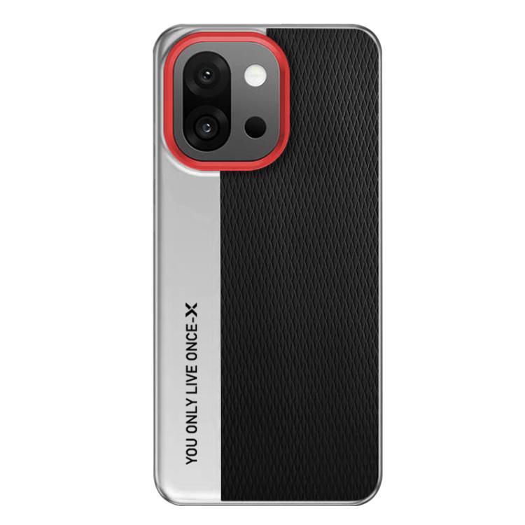 For OnePlus 13T Camera Design Diamond Texture Leather PC Phone Case