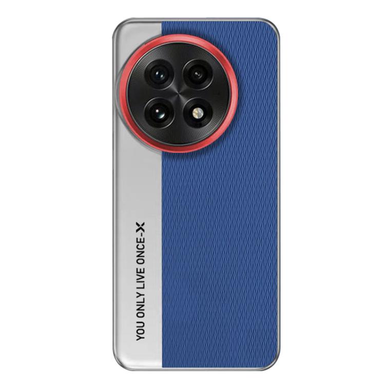 For OnePlus 13 Camera Design Diamond Texture Leather PC Phone Case