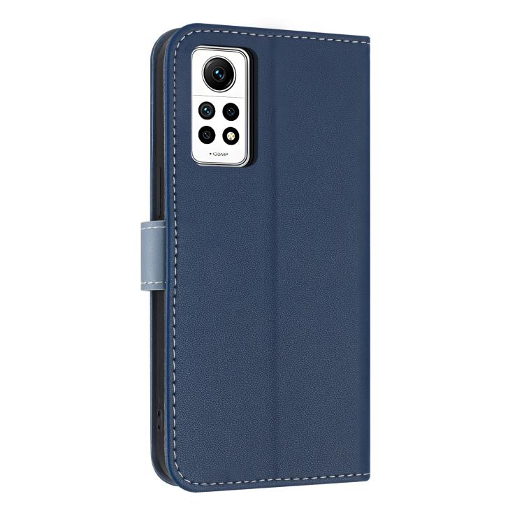 For Redmi Note 12 Pro 4G Global Metal Bow Leather Phone Case with Hand Strap