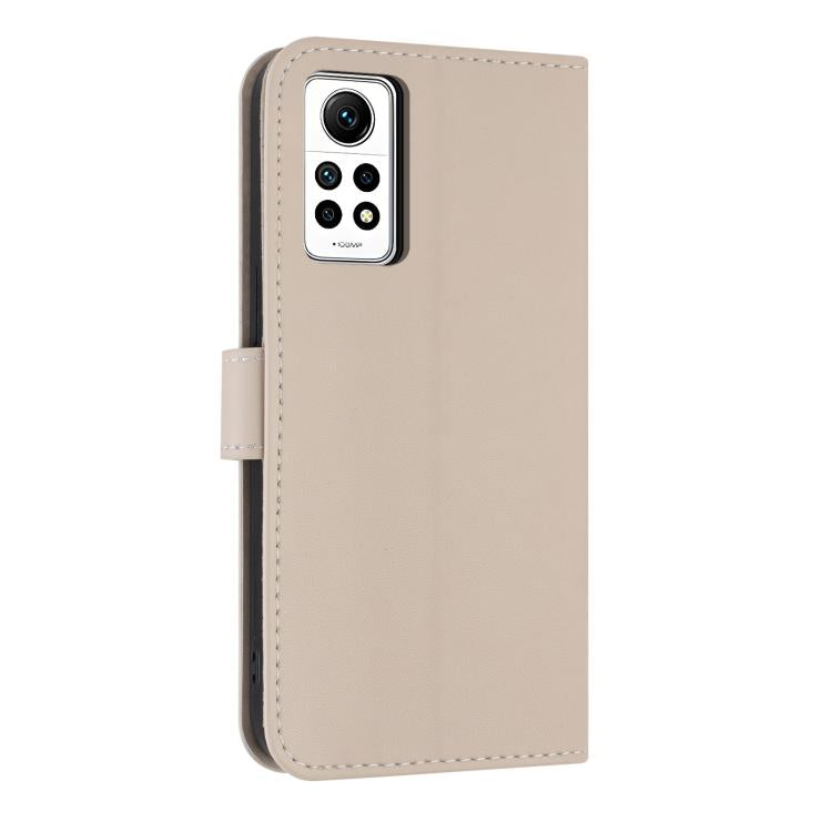 For Redmi Note 12 Pro 4G Global Metal Bow Leather Phone Case with Hand Strap