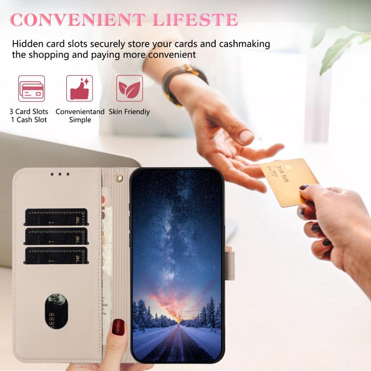 For Redmi Note 14 Pro 4G Global Metal Bow Leather Phone Case with Hand Strap