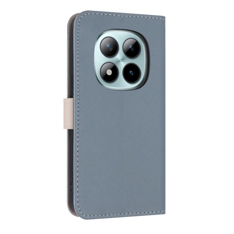 For Redmi Note 15 Pro 4G Global 163.2mm Metal Bow Leather Phone Case with Hand Strap