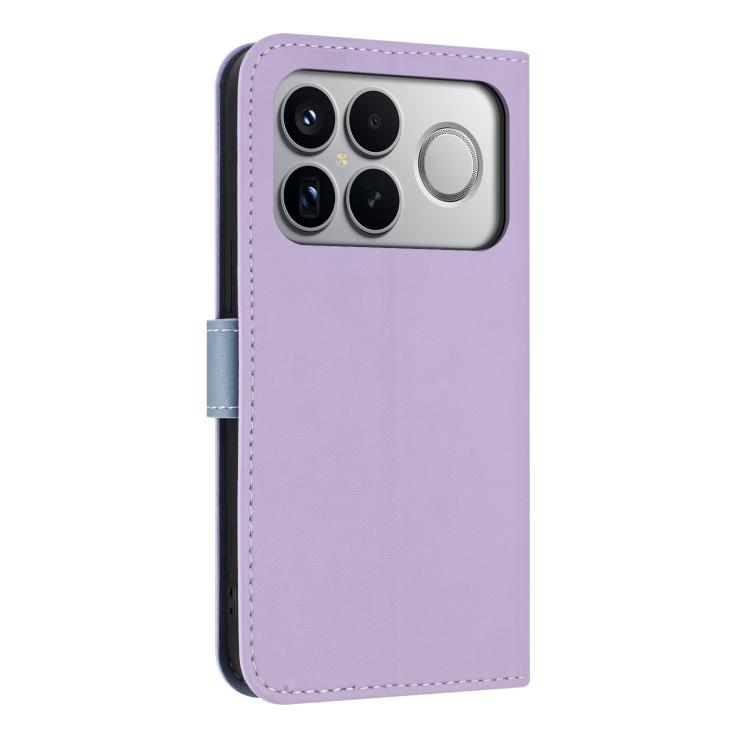 For Redmi K90 Pro Max / Poco F8 Ultra Metal Bow Leather Phone Case with Hand Strap