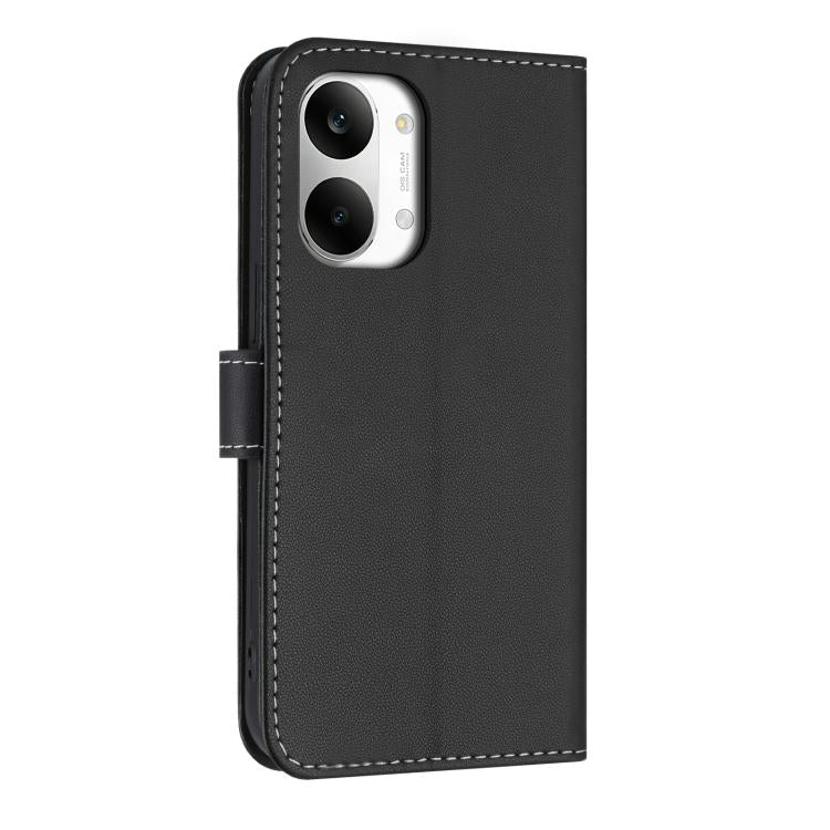 For Redmi Turbo 5 Max 5G / Poco X8 Pro Max 5G Metal Bow Leather Phone Case with Hand Strap
