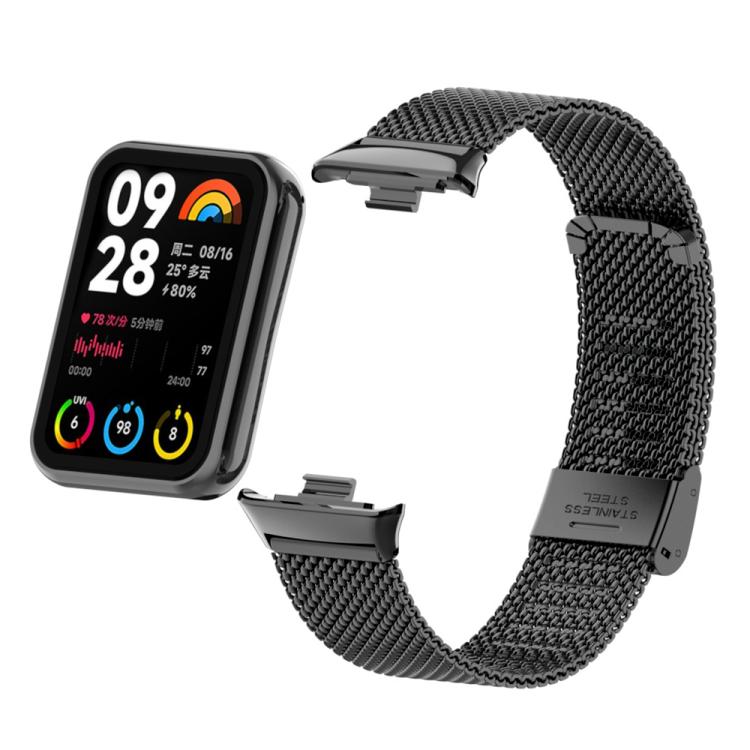 For Xiaomi Band 10 Pro / 9 Pro / Redmi Watch 6 xDfind Milanese Metal Buckle Watch Band