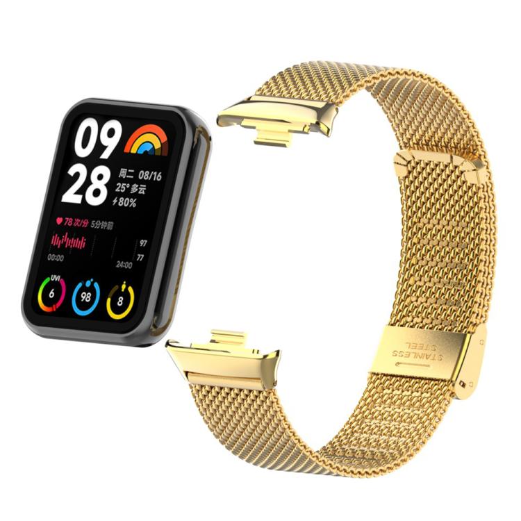 For Xiaomi Band 10 Pro / 9 Pro / Redmi Watch 6 xDfind Milanese Metal Buckle Watch Band