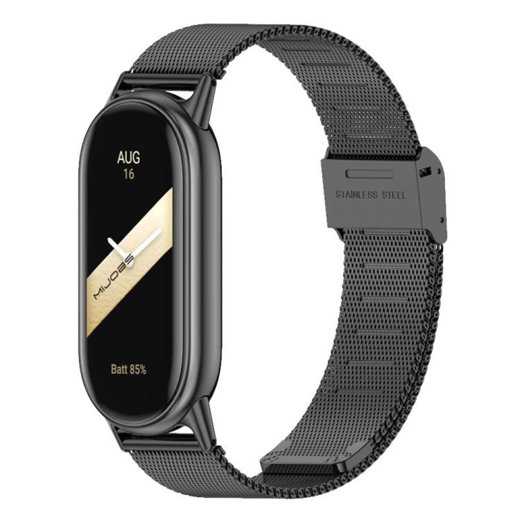 For Xiaomi Smart Band 10 / 9 / 8 NFC xDfind Milanese Metal Buckle Watch Band