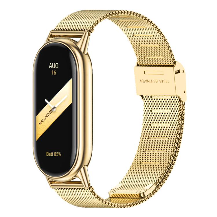 For Xiaomi Smart Band 10 / 9 / 8 NFC xDfind Milanese Metal Buckle Watch Band