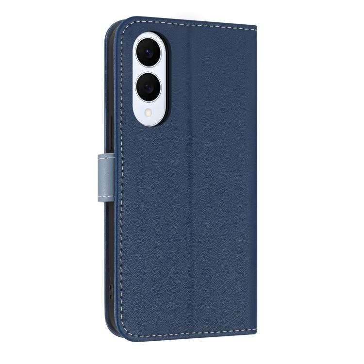 For Samsung Galaxy S25 Edge 5G Metal Bow Leather Phone Case with Hand Strap