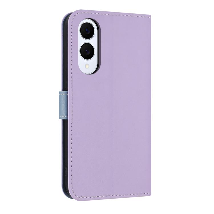For Samsung Galaxy S25 Edge 5G Metal Bow Leather Phone Case with Hand Strap