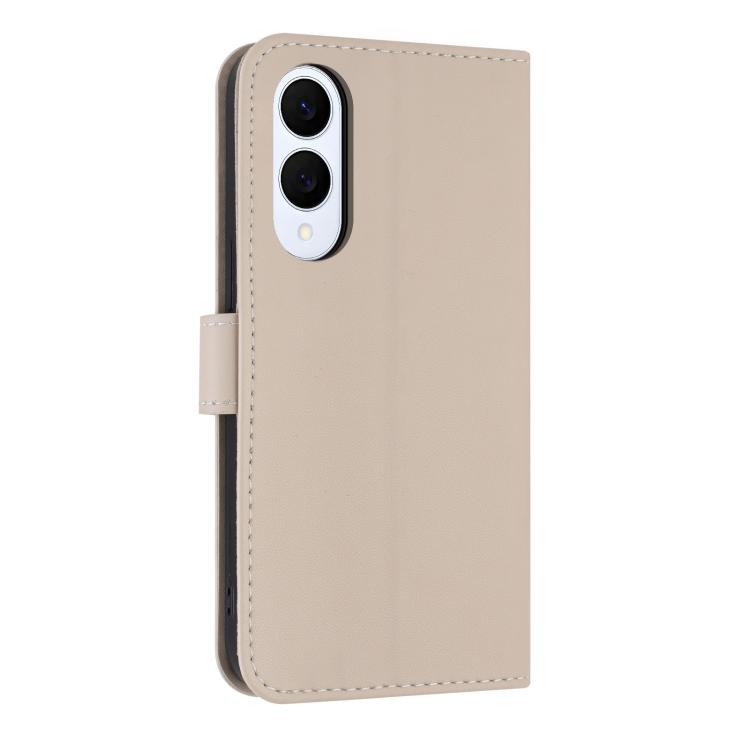 For Samsung Galaxy S25 Edge 5G Metal Bow Leather Phone Case with Hand Strap