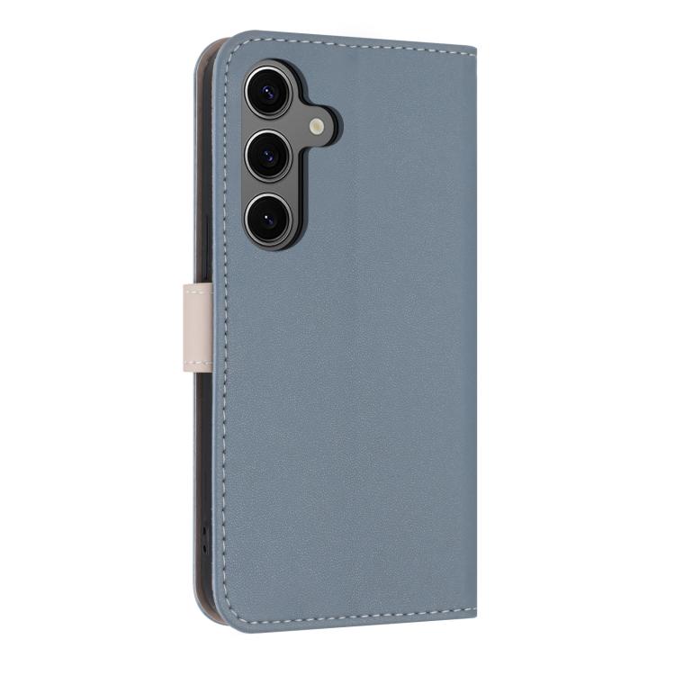 For Samsung Galaxy S25 FE 5G Metal Bow Leather Phone Case with Hand Strap