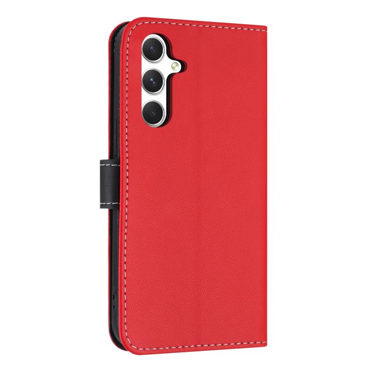 For Samsung Galaxy S26+ 5G Metal Bow Leather Phone Case with Hand Strap