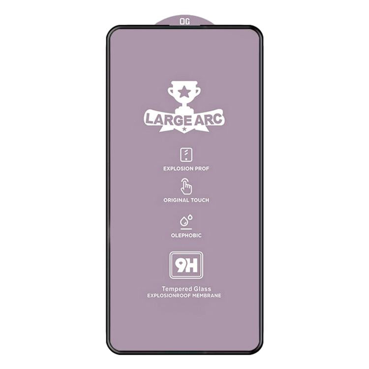 For iPhone 14 Pro 25pcs 9H 0.4mm High Aluminum Large Arc Tempered Glass Film
