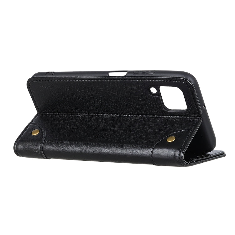 For Samsung Galaxy A42 5G Copper Buckle Nappa Texture Horizontal Flip Leather Case with Holder & Card Slots & Wallet