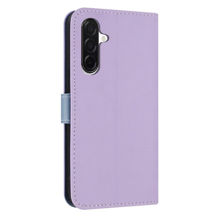 For Samsung Galaxy A36 / A56 5G Metal Bow Leather Phone Case with Hand Strap