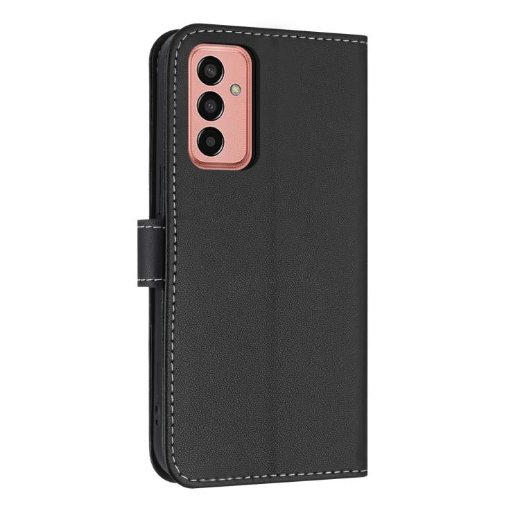 For Samsung Galaxy A13 4G / 5G Metal Bow Leather Phone Case with Hand Strap
