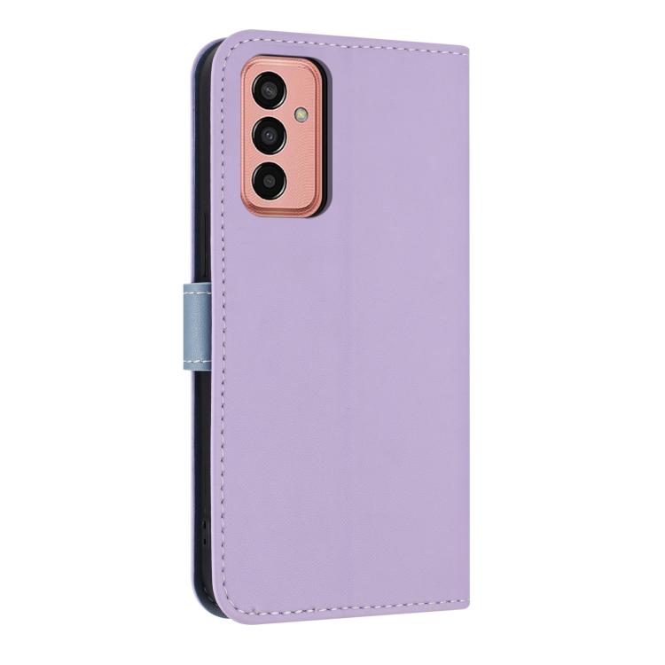 For Samsung Galaxy A13 4G / 5G Metal Bow Leather Phone Case with Hand Strap