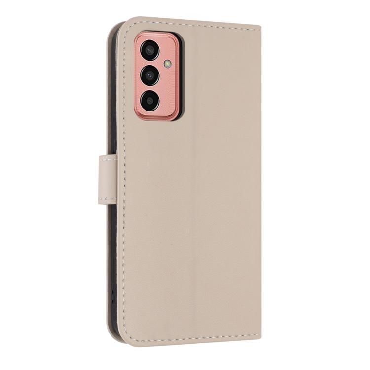 For Samsung Galaxy A13 4G / 5G Metal Bow Leather Phone Case with Hand Strap