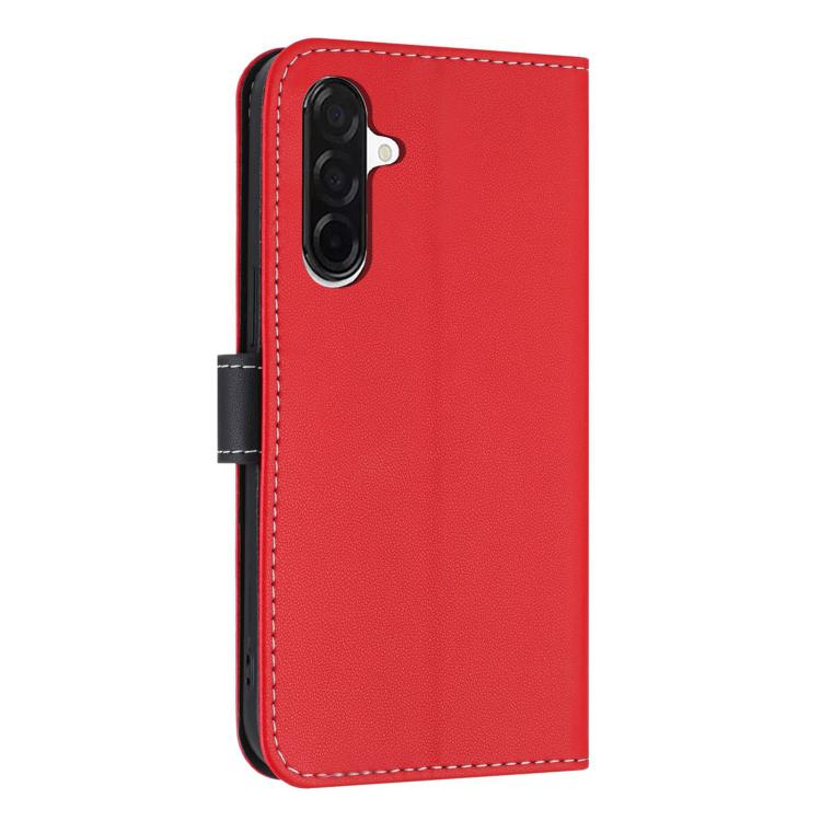 For Samsung Galaxy A26 5G / A17 5G Metal Bow Leather Phone Case with Hand Strap