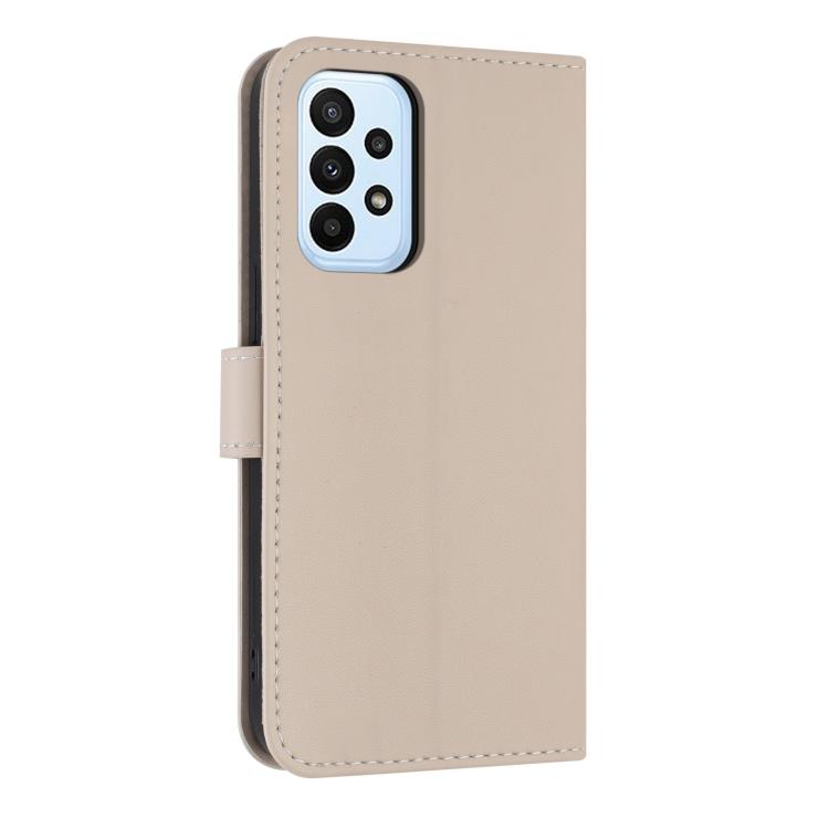 For Samsung Galaxy A53 5G Metal Bow Leather Phone Case with Hand Strap