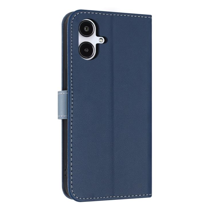 For Samsung Galaxy A06  / A07 4G Metal Bow Leather Phone Case with Hand Strap