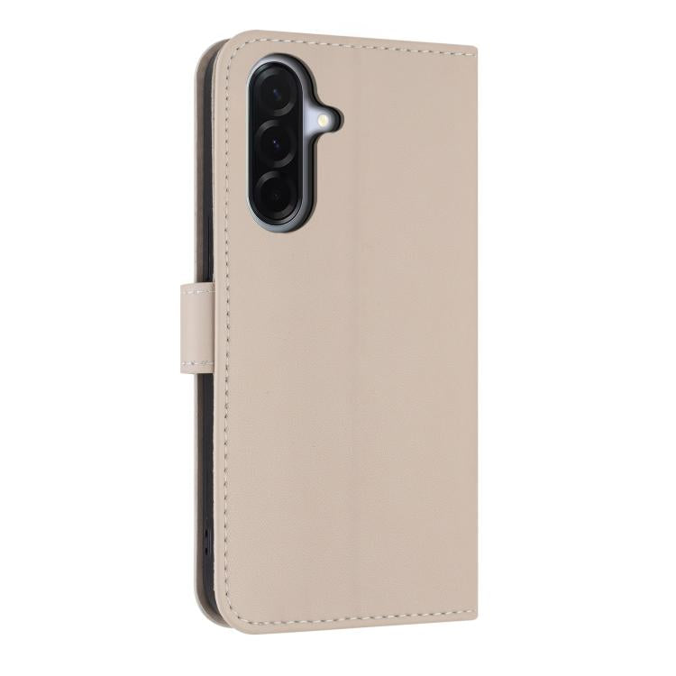 For Galaxy A27 5G Metal Bow Leather Phone Case with Hand Strap