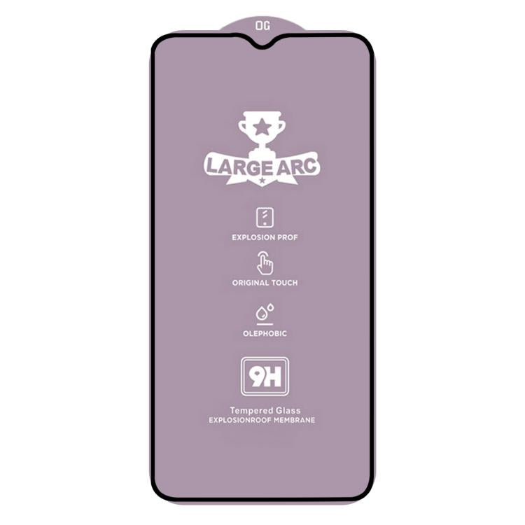 For Samsung Galaxy Xcover6 Pro 25pcs 9H 0.4mm High Aluminum Large Arc Tempered Glass Film