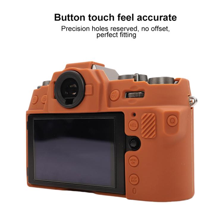 For FUJIFILM X-T50 Glossy Soft Silicone Protective Case