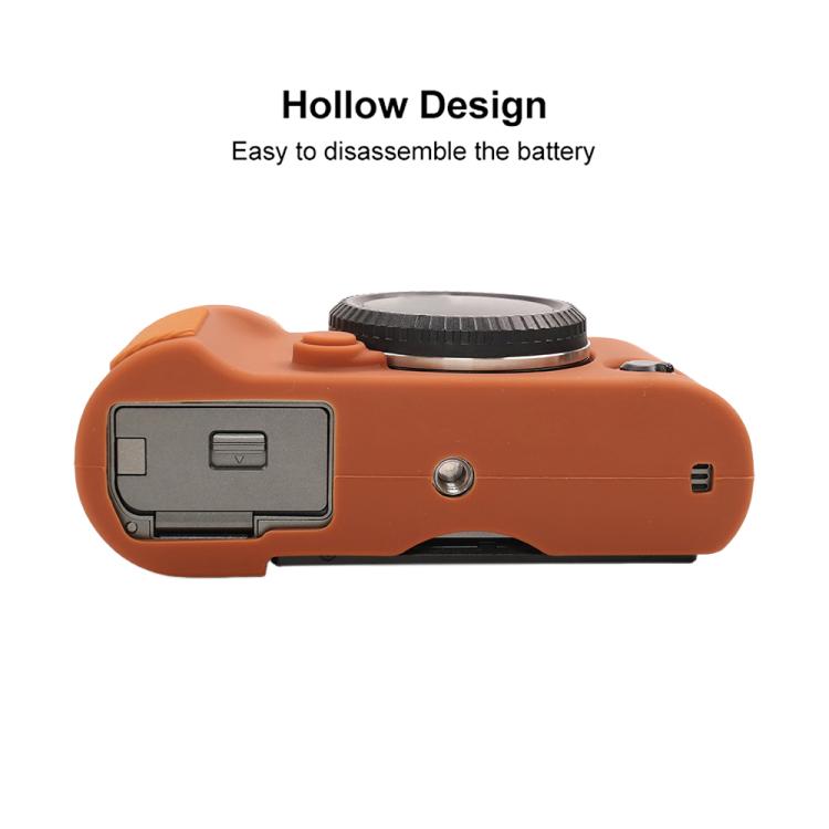 For FUJIFILM X-T50 Glossy Soft Silicone Protective Case