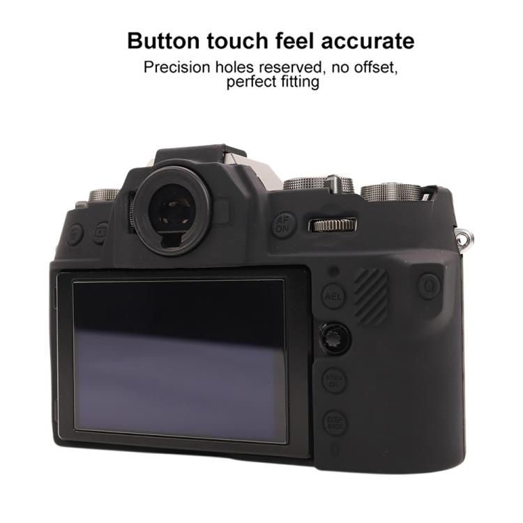 For FUJIFILM X-T50 Glossy Soft Silicone Protective Case