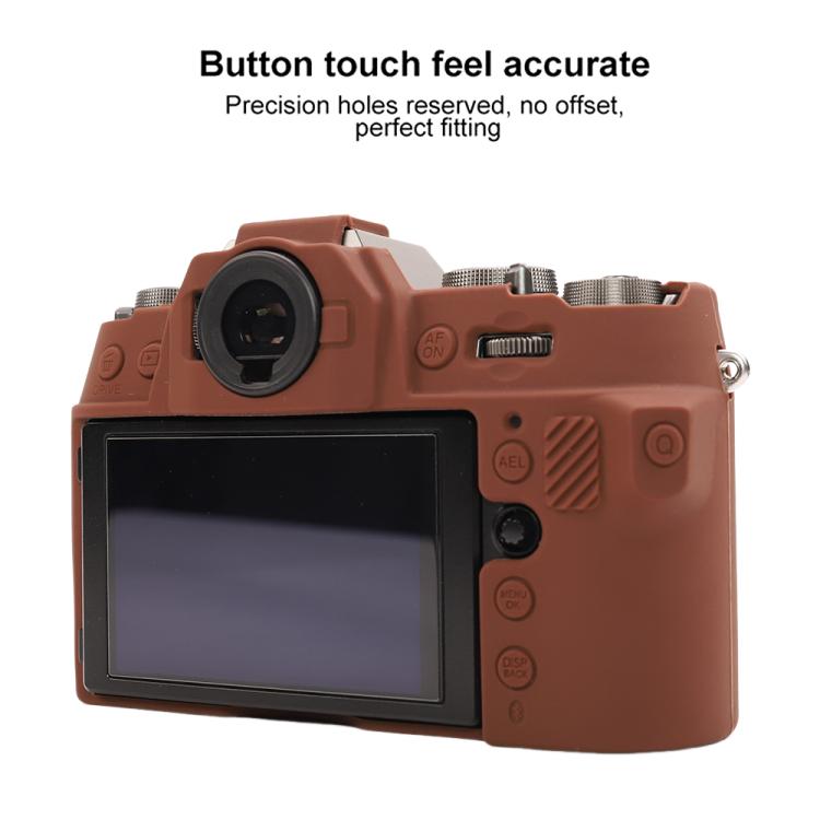 For FUJIFILM X-T50 Glossy Soft Silicone Protective Case