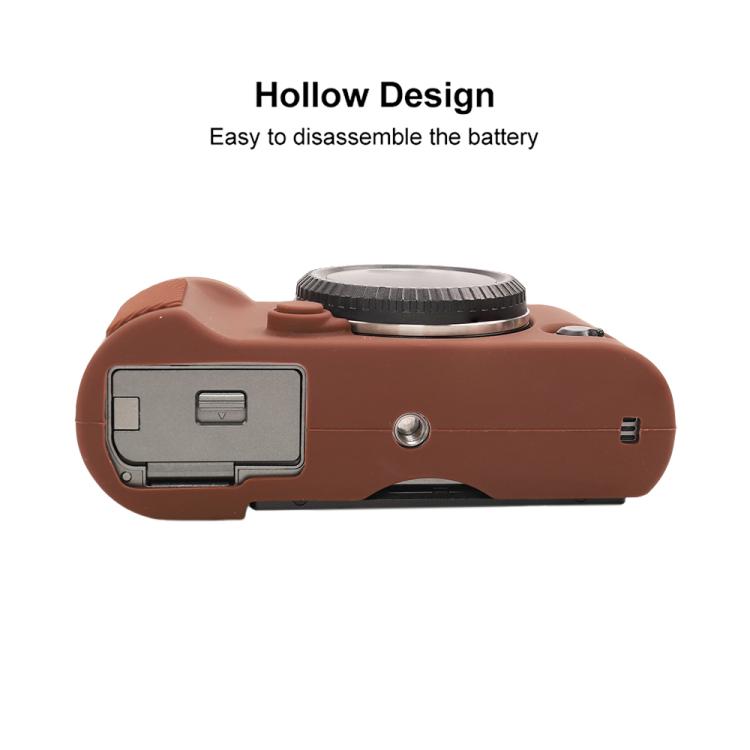 For FUJIFILM X-T50 Glossy Soft Silicone Protective Case