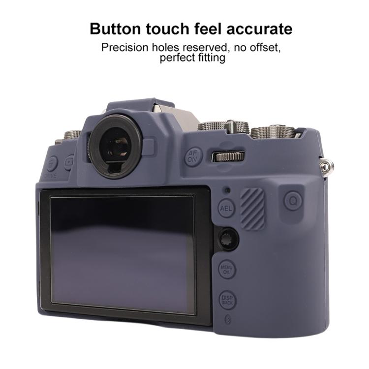 For FUJIFILM X-T50 Glossy Soft Silicone Protective Case