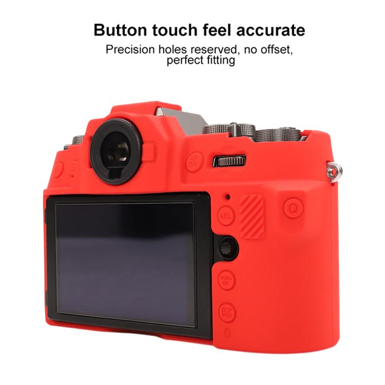 For FUJIFILM X-T50 Glossy Soft Silicone Protective Case
