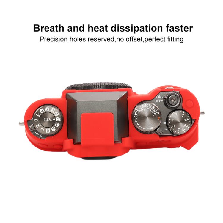 For FUJIFILM X-T50 Glossy Soft Silicone Protective Case