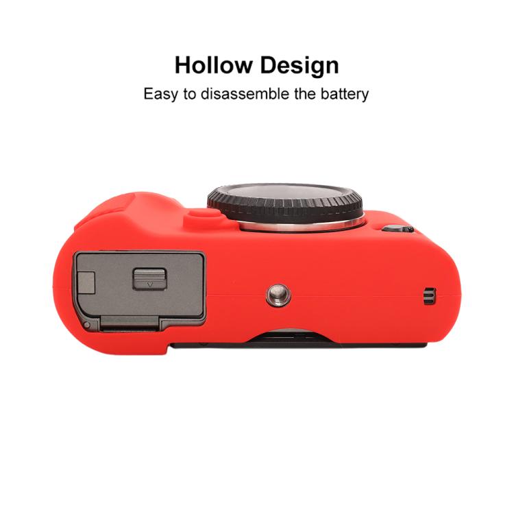 For FUJIFILM X-T50 Glossy Soft Silicone Protective Case