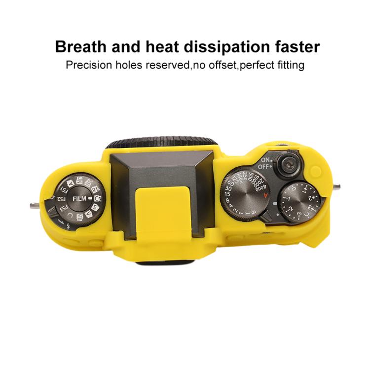 For FUJIFILM X-T50 Glossy Soft Silicone Protective Case