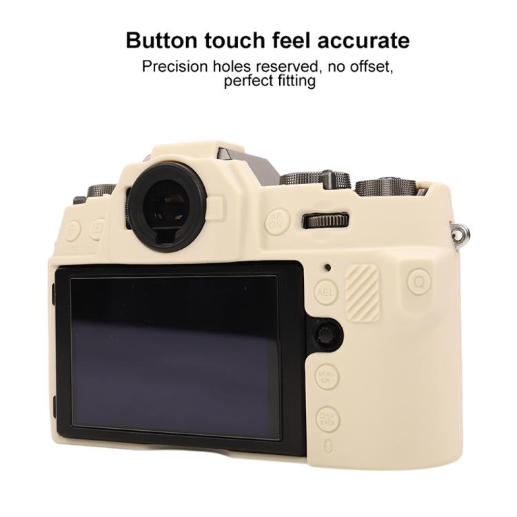 For FUJIFILM X-T50 Glossy Soft Silicone Protective Case