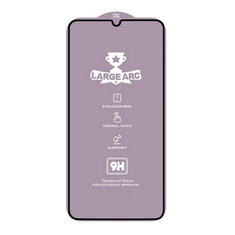 For Samsung Galaxy A06 4G 9H 0.4mm High Aluminum Large Arc Tempered Glass Film
